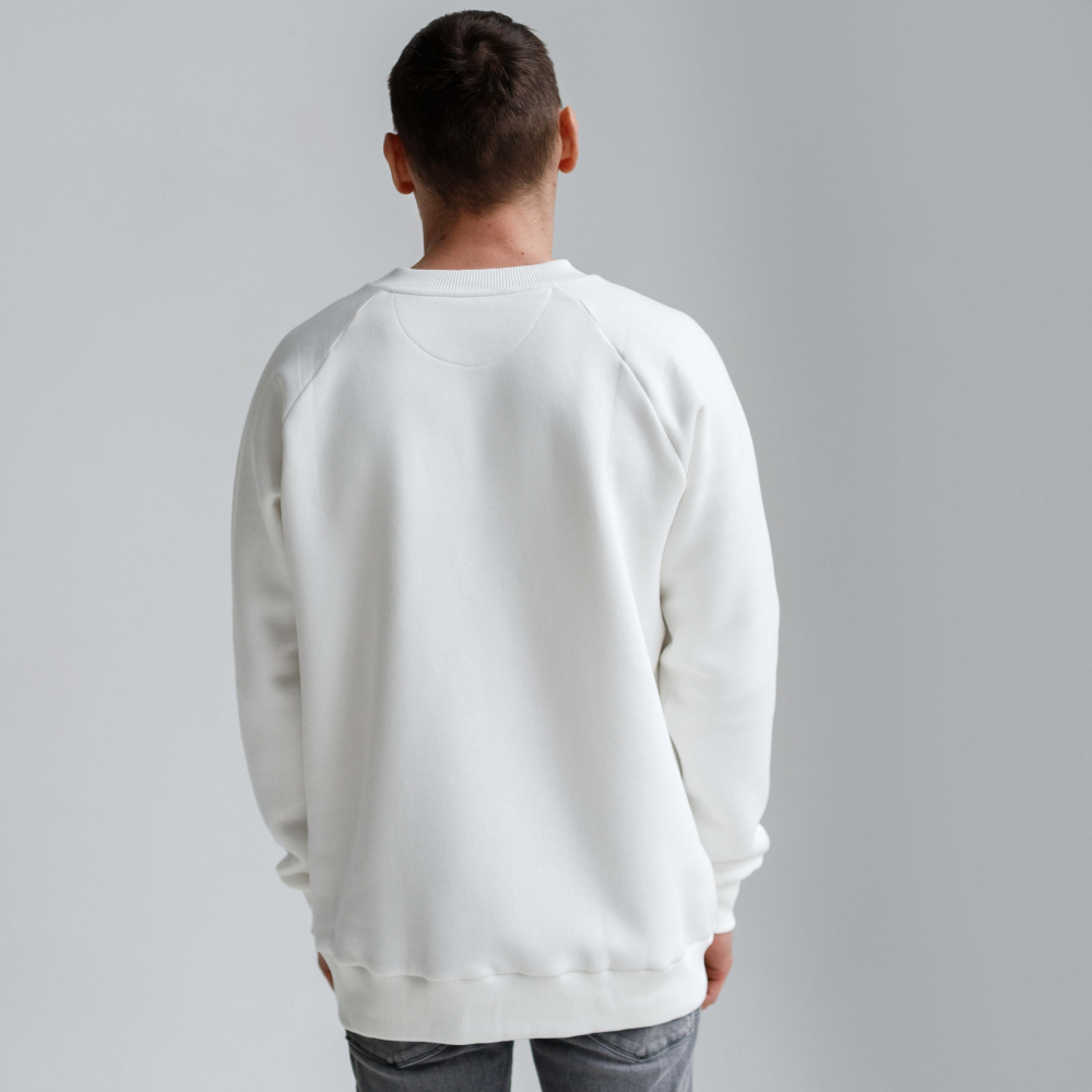 Sweatshirt with fleece